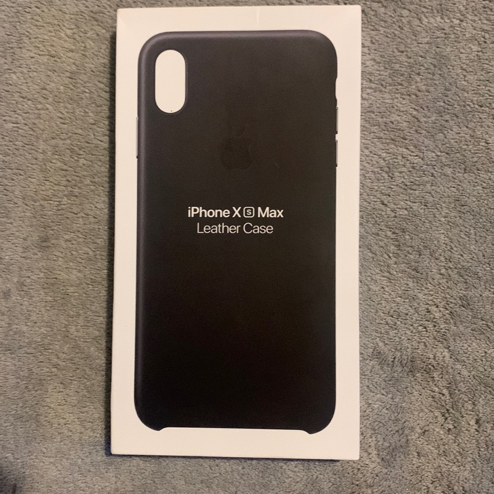 iPhone Xs Max Leather Case